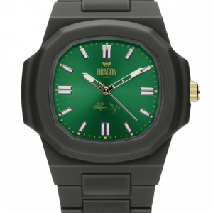 Dragon-watch-nero-verde